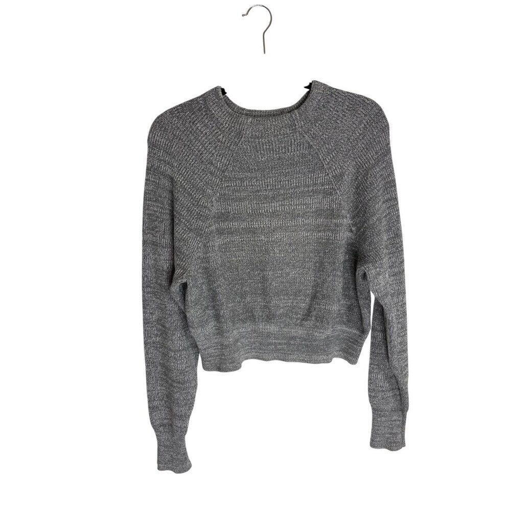 Free People Too Good Pullover Sweater Grey-sz XS - Picture 2 of 7